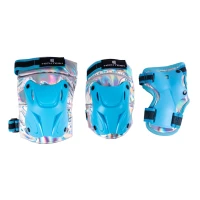 Набор защиты Tech Team Safe Fit Kids 2.0 Blue (Синий) Размер M