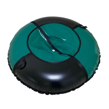 Тюбинг МОРОЗЕЦ D-1,1м черно-зеленый